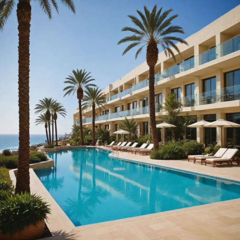Luxury beachfront hotels in Israel: elegance, exclusivity, and Mediterranean views