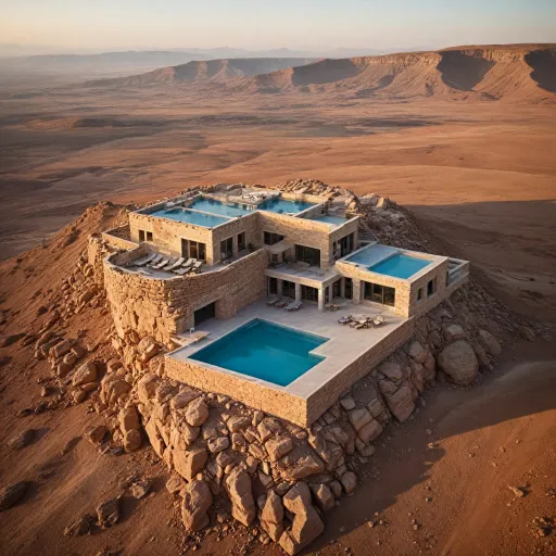 Beresheet hotel Israel: an elevated desert retreat above Ramon Crater